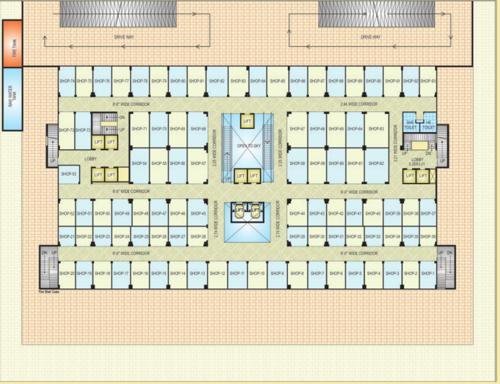  the-grand-walk The Grand Walk Cluster Plan For Lower Ground Floor