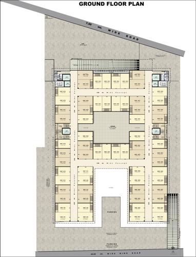  rajhans-imperia Rajhans Imperia Cluster Plan for ground Floor