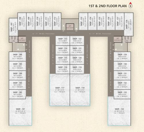Sovereign Shoppers Cluster Plan from 1st to 2nd Floor sovereign-shoppers Sovereign Shoppers Cluster Plan from 1st to 2nd Floor