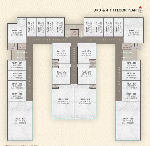 Sovereign Shoppers Cluster Plan from 3rd to 4th Floor sovereign-shoppers Sovereign Shoppers Cluster Plan from 3rd to 4th Floor