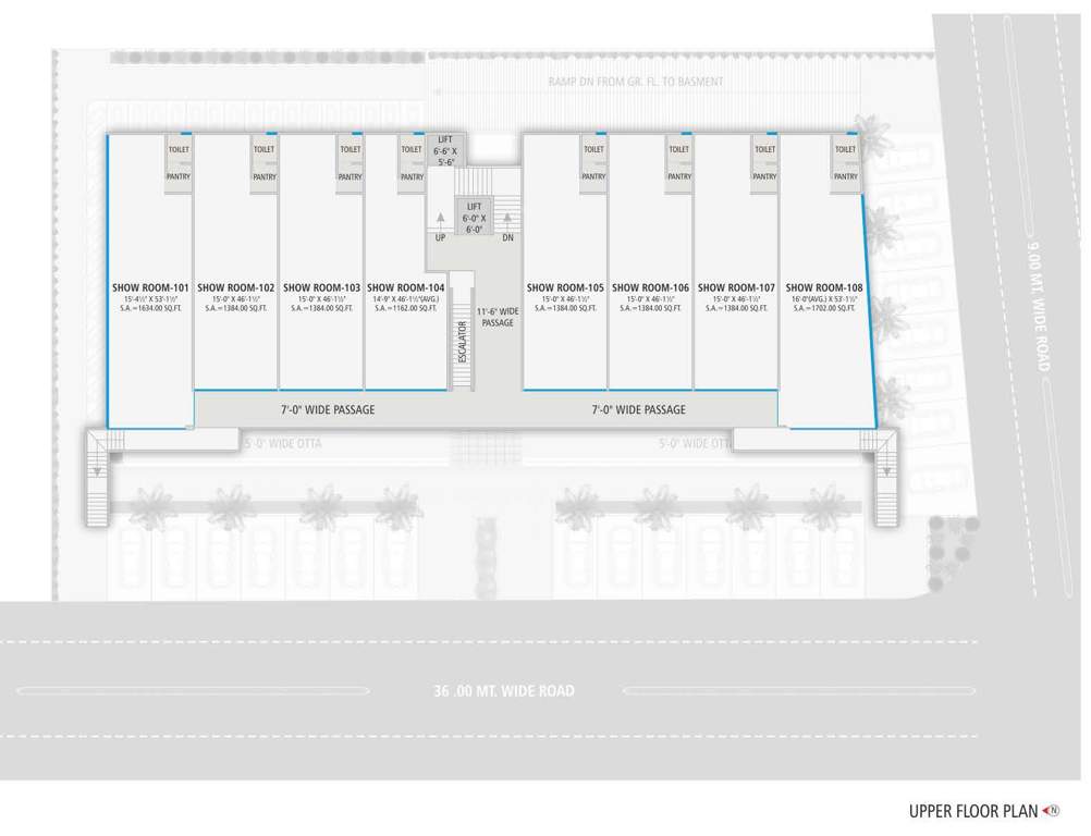 oberon Oberon Cluster Plan for Upper ground Floor