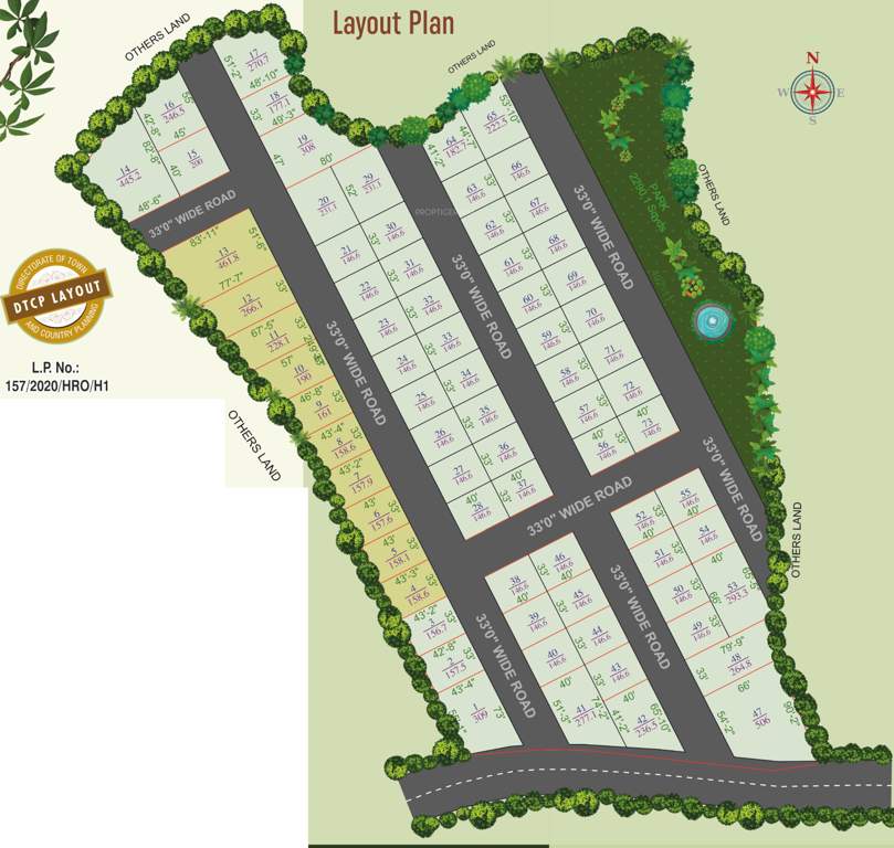  olive greens Layout Plan