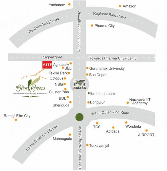  olive-greens Location Plan