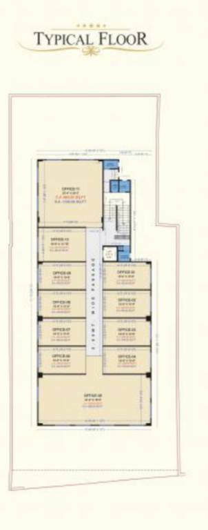 acropolis Acropolis Typical Floor Cluster Plan