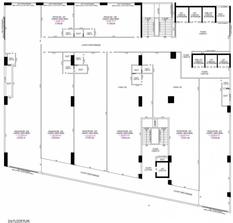  the ridge The Ridge Cluster Plan For 2nd Floor
