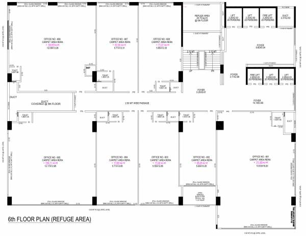  the-ridge The Ridge Cluster Plan For 6th Floor