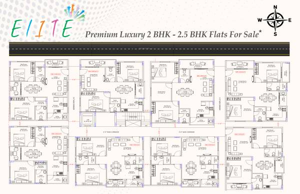  elite Elite Cluster Plan from 1st to 5th Floor