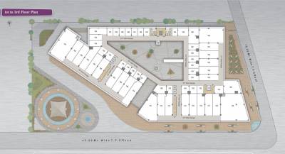  arena Arena Cluster Plan from 1st to 3rd Floor