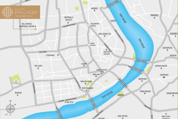  palladia Location Plan