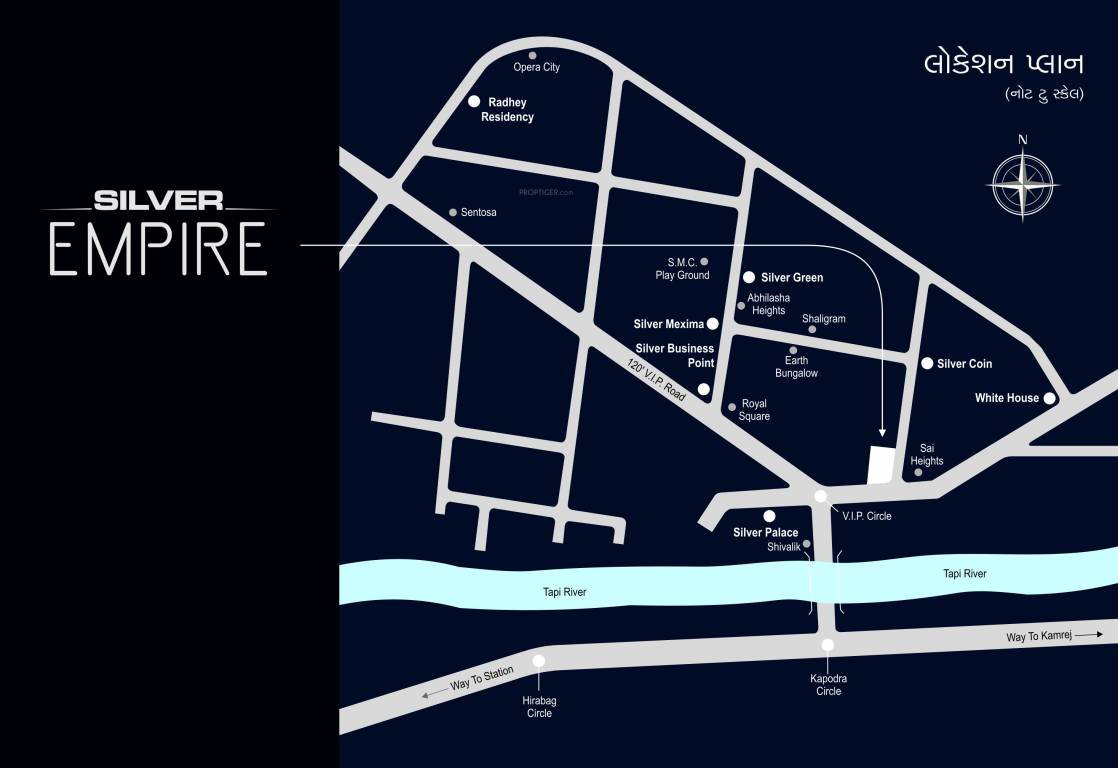  empire Location Plan