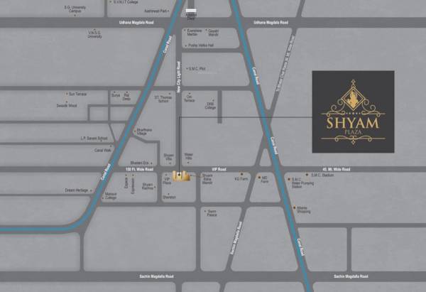  shyam-plaza Location Plan