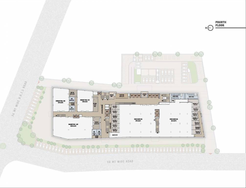  lambert Lambert Cluster Plan for 4th Floor