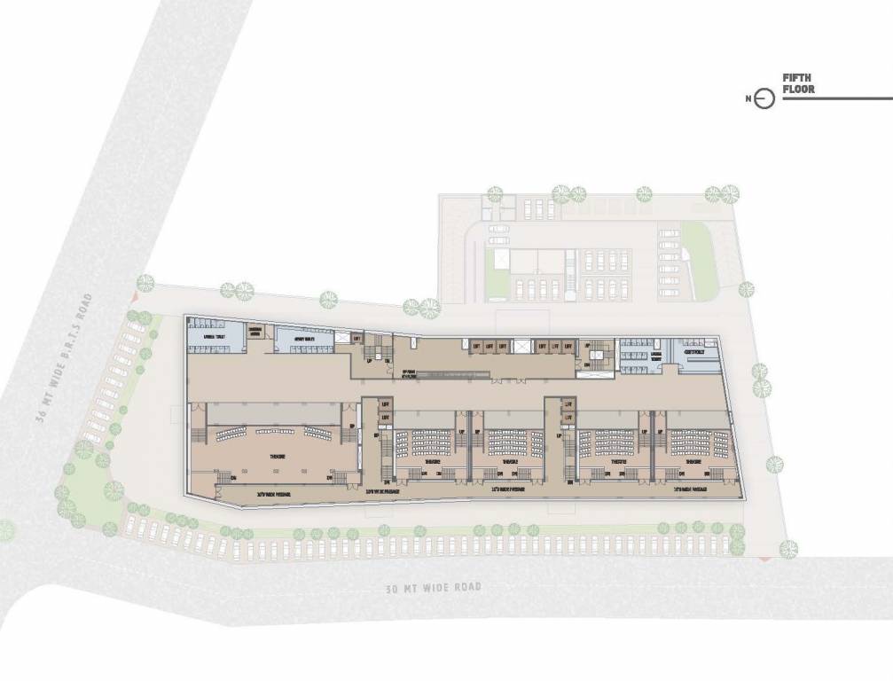  lambert Lambert Cluster Plan for 5th Floor