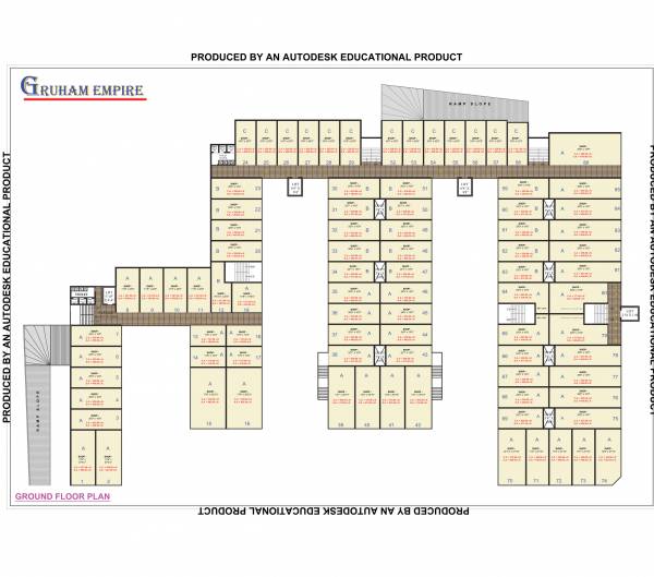 Empire Cluster Plan for ground Floor empire Empire Cluster Plan for ground Floor