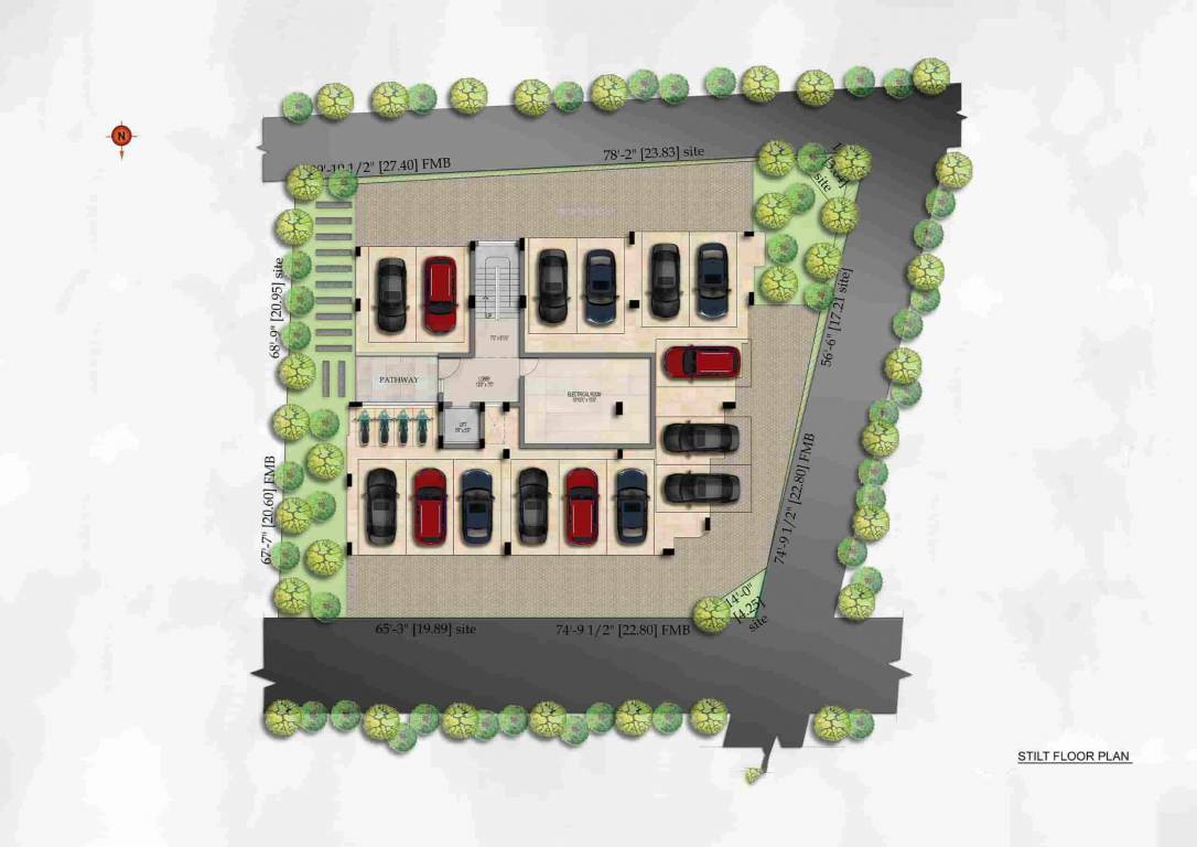  krishna Krishna Cluster Plan for ground Floor
