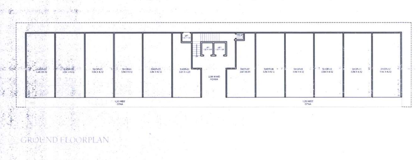  sunrise heights  Block C Cluster Plan for ground Floor