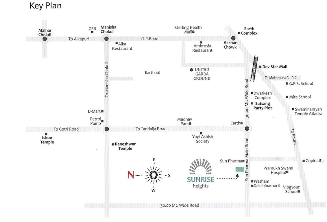  sunrise heights  Location Plan