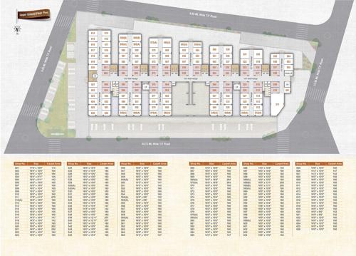 Avadh Textile Market Cluster Plan for Upper ground Floor textile-market Avadh Textile Market Cluster Plan for Upper ground Floor