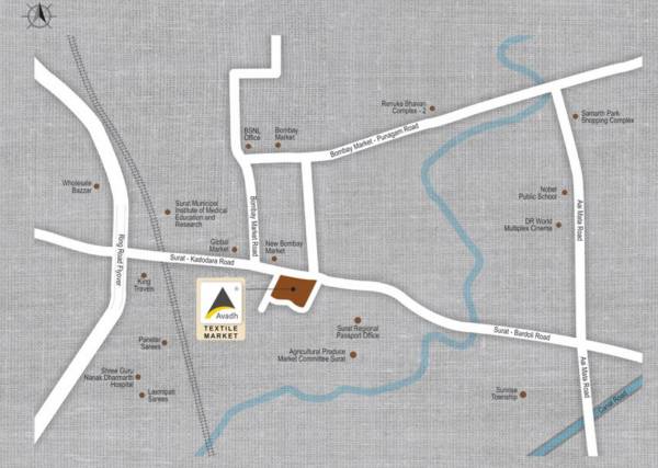 Location Plan textile-market Location Plan