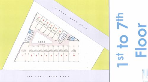  vardan-textile-market Vardan Textile Market Cluster Plan From 1st To 7th Floor