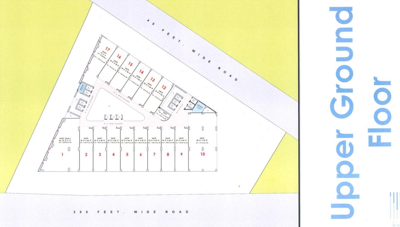  vardan textile market Vardan Textile Market Upper Ground Cluster Plan