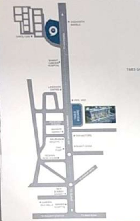 times galleria Location Plan