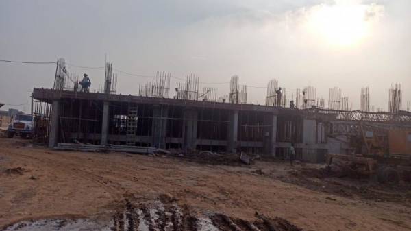 Block A Construction Status Nov-24 constructionStatus of Mahadev Greens