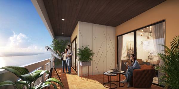 Balcony sky-walk Balcony