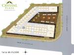  plaza Crystal Plaza Cluster Plan from 1st to 4th Floor