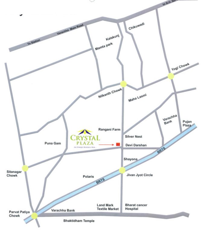  plaza Location Plan
