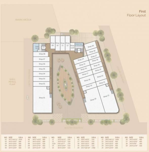 1 Cluster Plan For 1st Floor raama-emperro 1 Cluster Plan For 1st Floor