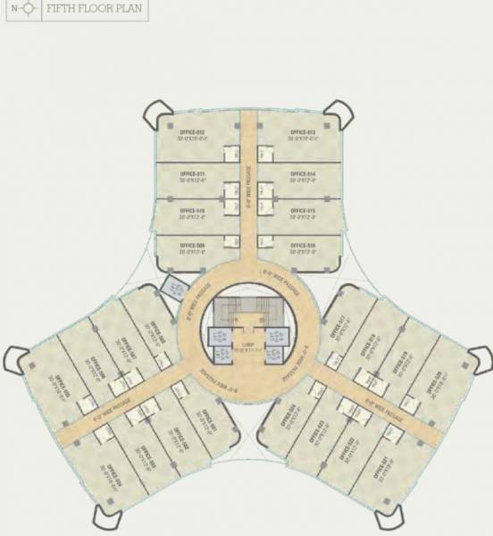 A Cluster Plan For 5th Floor grand A Cluster Plan For 5th Floor