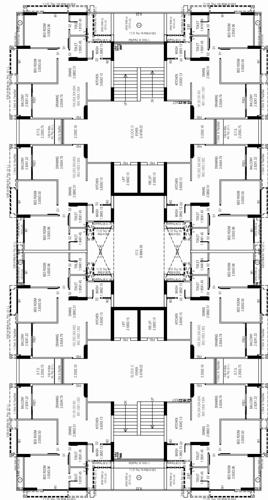  savera-prarambh Block C And D Cluster Plan From 1st,2nd,5th,6th,9th,10th to 13th Floor