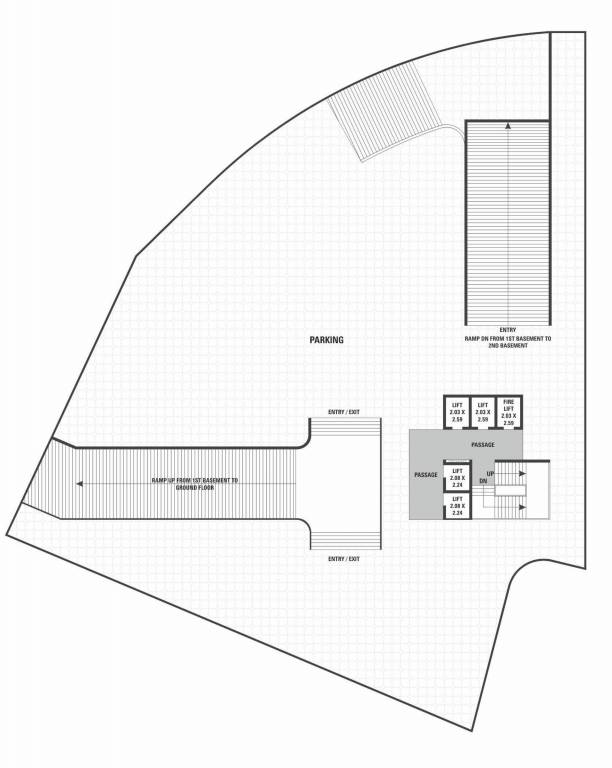  towers Towers Cluster Plan For 1st Basement