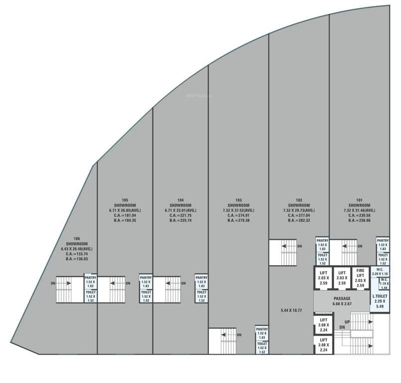  towers Towers Cluster Plan For 1st Floor