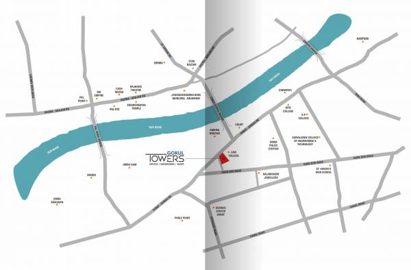  towers Location Plan