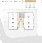  arcade Om Arcade Cluster Plan from 1st to 2nd Floor