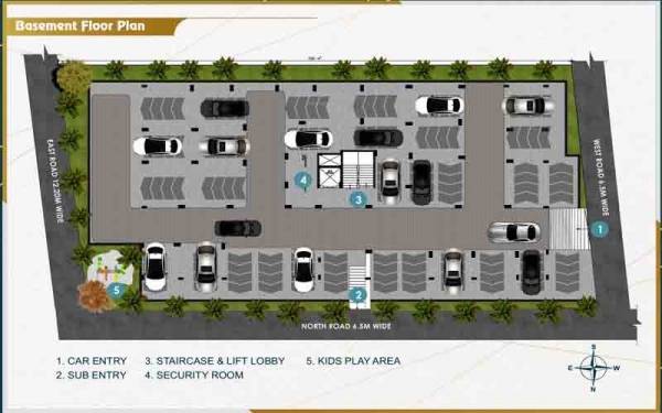  fallon Fallon Cluster Plan for Basement Floor