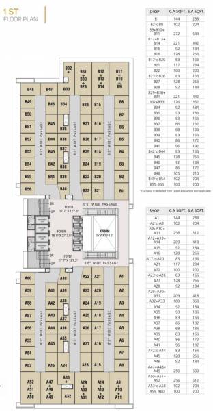 Infinity Tower Cluster Plan For 1st Floor tower Infinity Tower Cluster Plan For 1st Floor