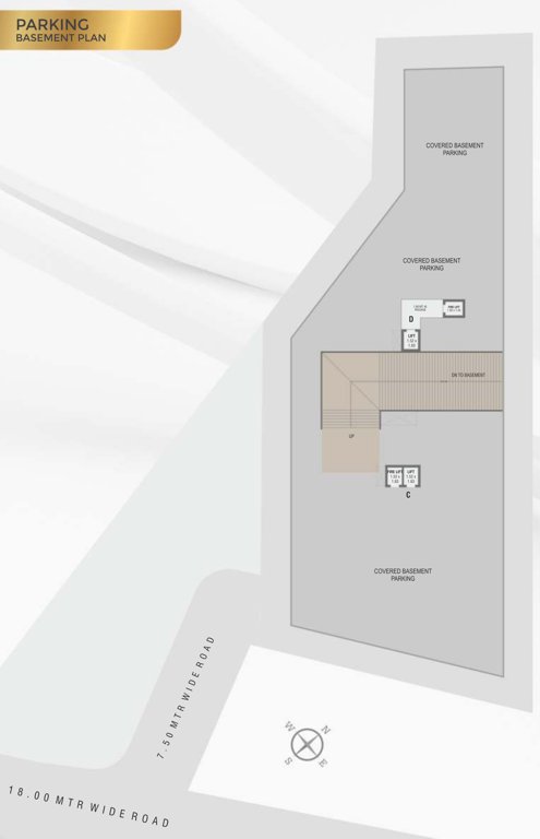  nathdwar dreams c and d C, D Basement Cluster Plan