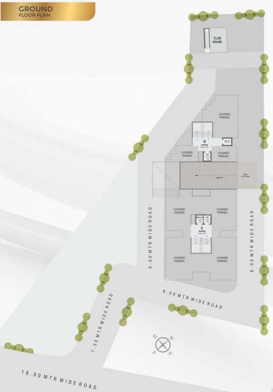  nathdwar dreams c and d C, D Cluster Plan For Ground Floor