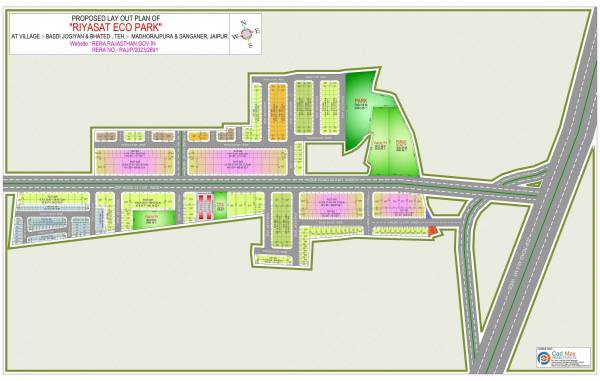  riyasat-eco-park-i Layout Plan