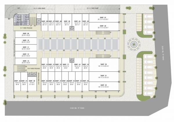One West Cluster Plan For Ground Floor one-west One West Cluster Plan For Ground Floor