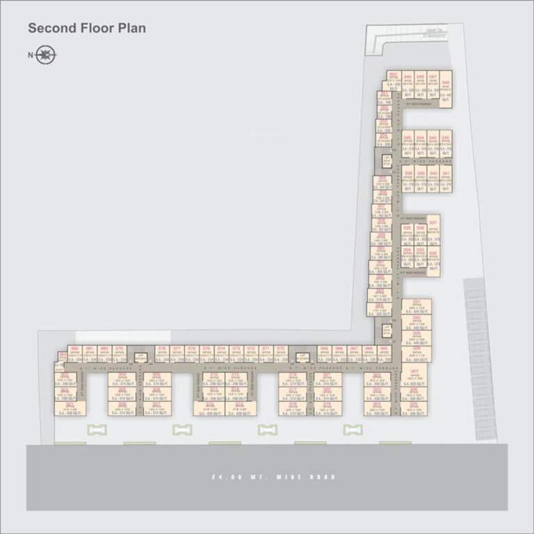  v square V Square Cluster Plan for 2nd Floor