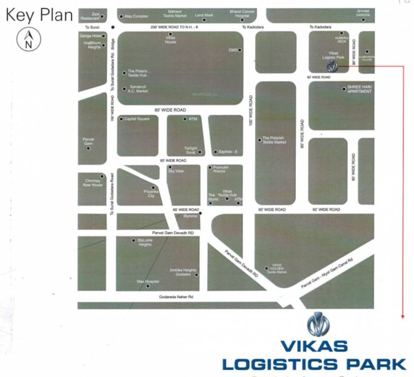  logistic park Location Plan