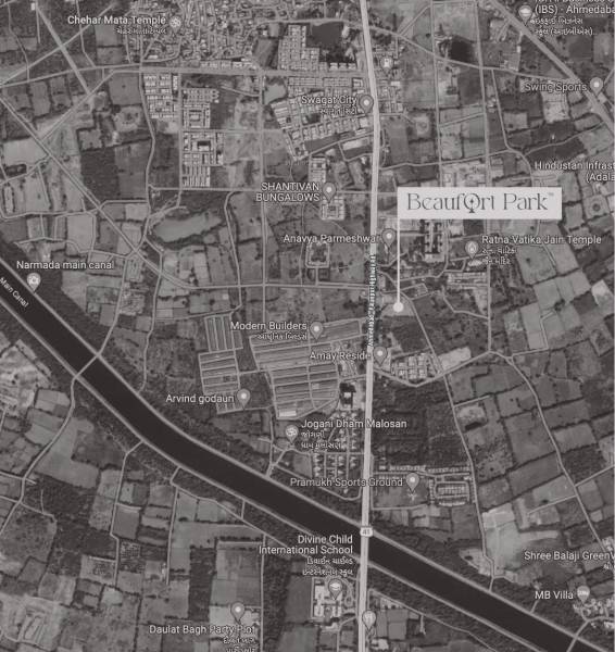  beaufort-park Location Plan