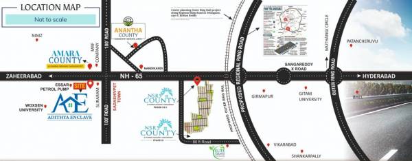  adithya-enclave Location Plan