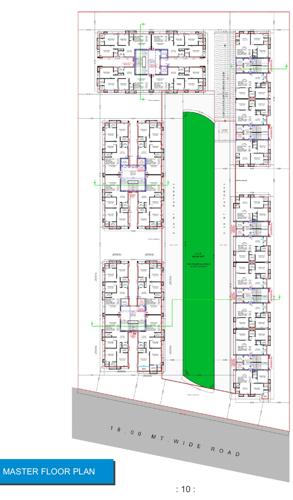  shukan-river Block A, Block B, Block C, Block D, Block E, Block F, Block G, Block H  Typical  Cluster Plan