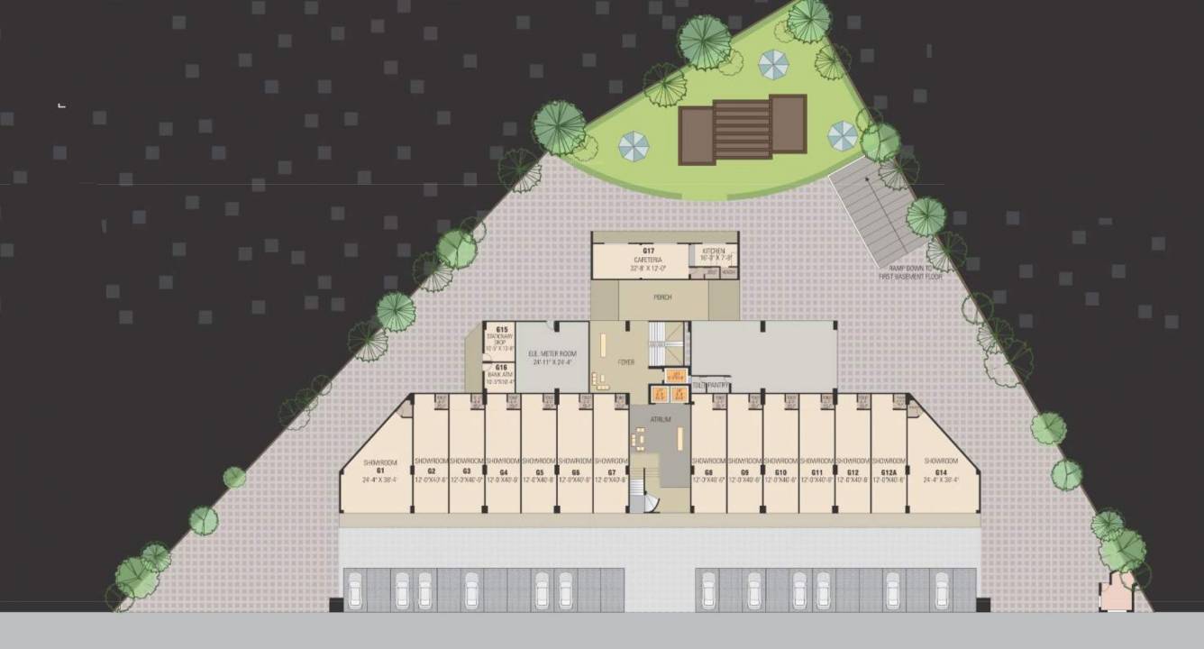 titaanium Titaanium Cluster Plan for ground Floor