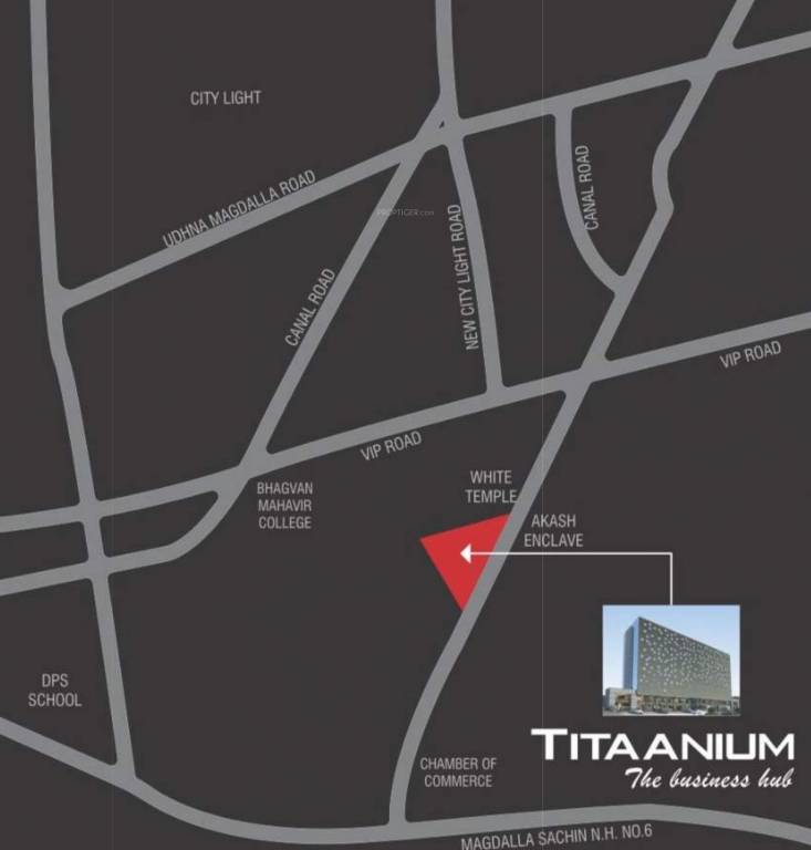 titaanium Location Plan